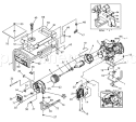 Page C Diagram and Parts List for 9878-1  Briggs and Stratton Generator
